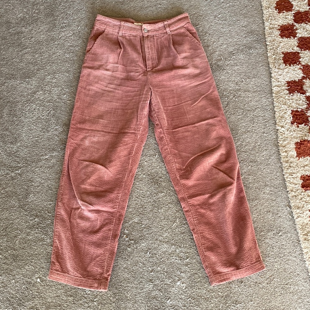 Glassons Dusty Pink Corduroy Pants